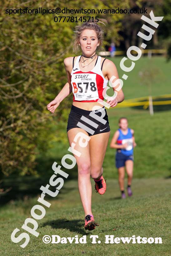 Womens under-17s Northern Cross Country Relays. Photo: David T. Hewitson/Sports for All Pics
